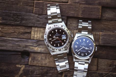 Rolex explorer vs ii